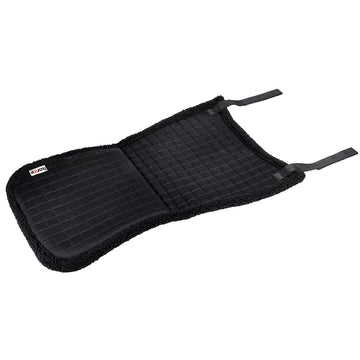 Full Horze Teddy Horse Rising Pad Shock Absorbing Anti Bacterial Foam Black